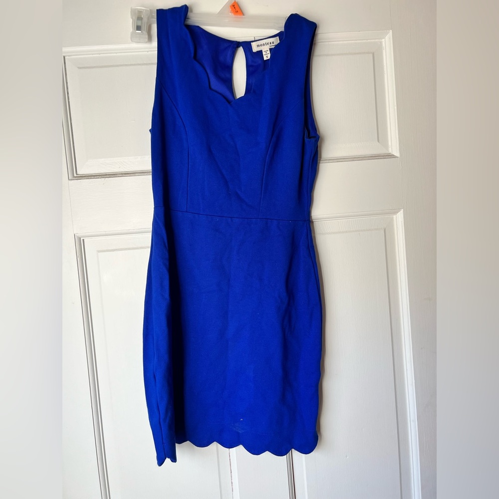 Royal blue bodycon dress - Picture 1 of 3